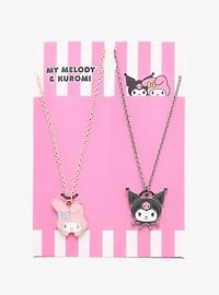 My Melody & Kuromi Best Friends Necklace Set