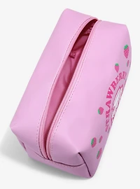 Strawberry Milk Makeup Bag