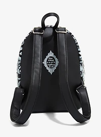 Loungefly Disney Alice In Wonderland Black & White Mini Backpack