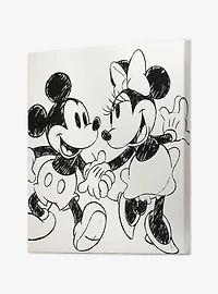 Disney Mickey And Minnie 24" x 24" Canvas Wall Décor