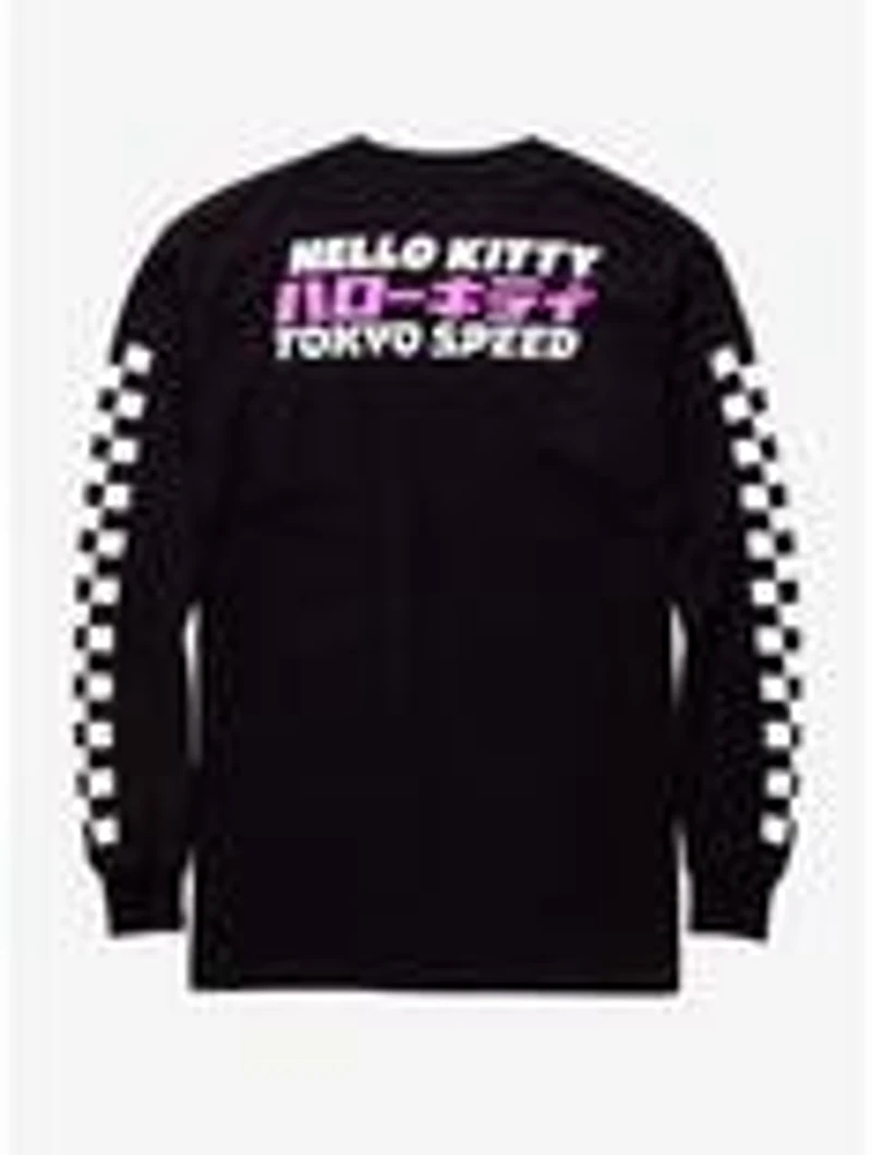Sanrio Hello Kitty Tokyo Speed Long Sleeve T-Shirt - BoxLunch Exclusive