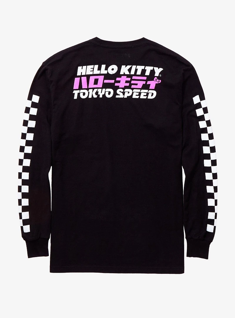 Sanrio Hello Kitty Tokyo Speed Long Sleeve T-Shirt - BoxLunch Exclusive