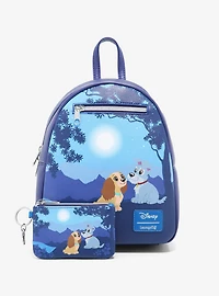 Loungefly Disney Lady And The Tramp Moonlight Stroll Mini Backpack
