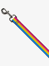 Pansexual Flag Dog Leash