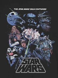 Star Wars Episode V The Empire Strikes Back Saga Group Poster Sweatshirt