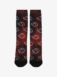 Naruto Akatsuki Clouds Crew Socks - BoxLunch Exclusive