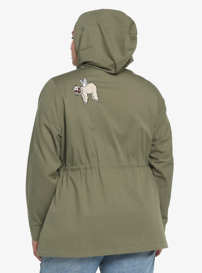 Her Universe Marvel Ms. Patch Girls Anorak Jacket Plus