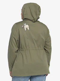 Her Universe Marvel Ms. Patch Girls Anorak Jacket Plus