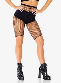 Net Biker Shorts