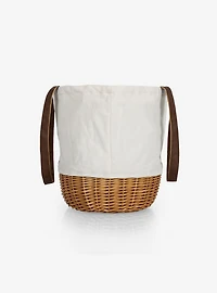 Harry Potter Hogwarts Canvas Willow Basket Tote