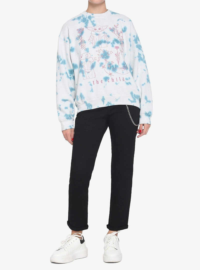 Star Wars The Mandalorian The Child Botanical Wash Girls Sweatshirt