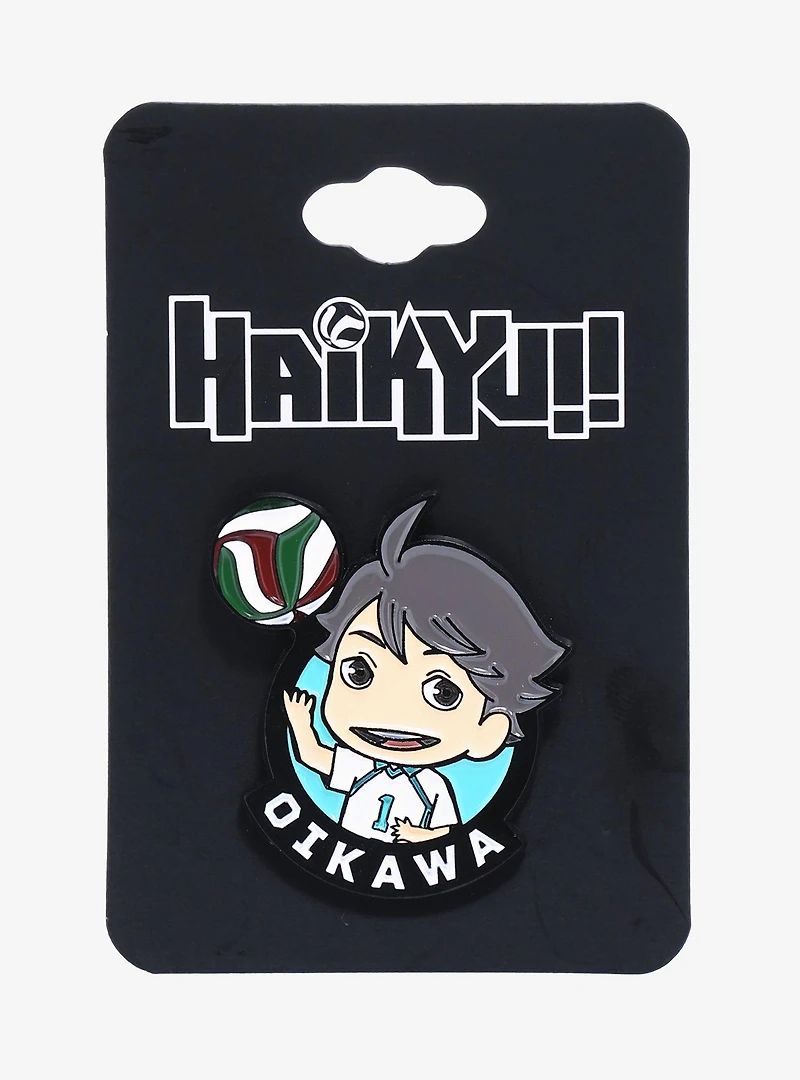 Haikyu!! Chibi Toru Oikawa Enamel Pin - BoxLunch Exclusive