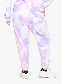 My Melody & Kuromi Pink & Purple Wash Girls Sweatpants Plus Size