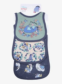 Disney Winnie the Pooh Eeyore Floral Bib Set - BoxLunch Exclusive