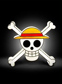 One Piece Straw Hat Lamp