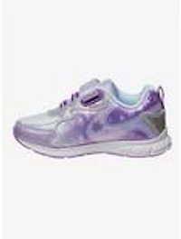 Disney Frozen II Girls Hook and Loop Sneaker Purple