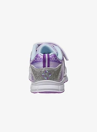 Disney Frozen II Girls Hook and Loop Sneaker Purple