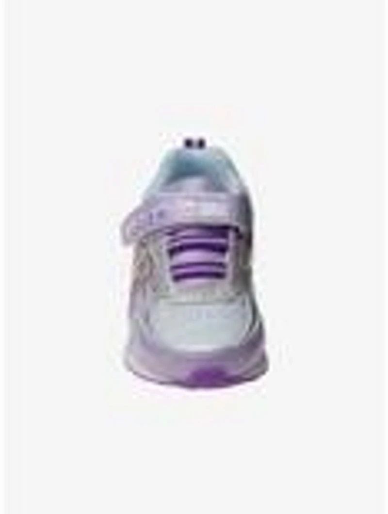 Disney Frozen II Girls Hook and Loop Sneaker Purple