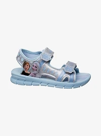 Disney Frozen II Girls Hook and Loop Sport Sandals