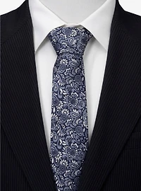 Marvel Avengers Paisley Icons Navy Tie