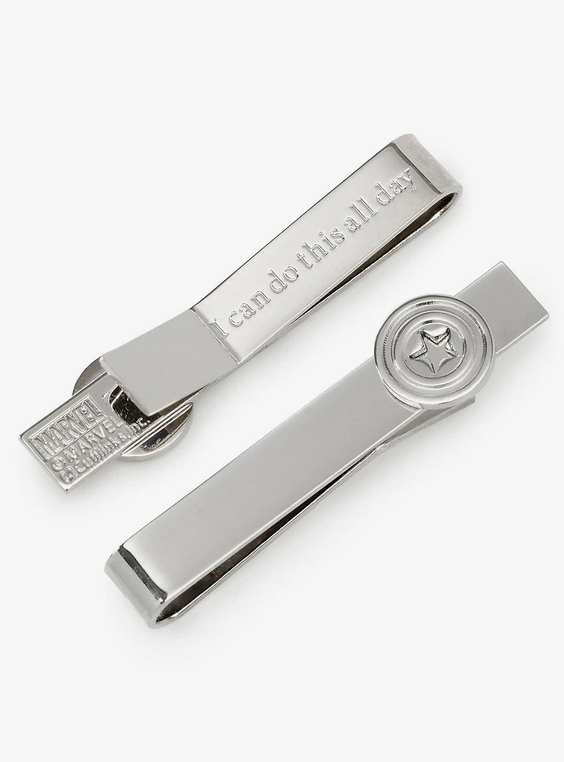 Marvel Captain America Hidden Message Tie Bar