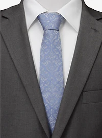 Star Wars Damask Darth Vader Blue Tie