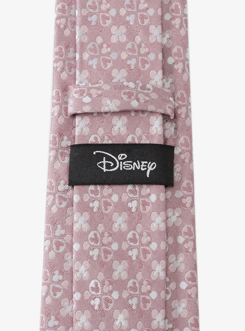 Disney Mickey Mouse Silhouette Blossom Pink Tie