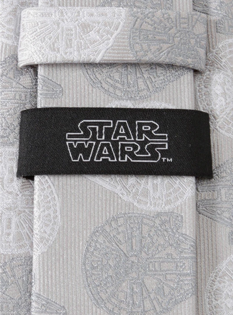 Star Wars The Millennium Falcon Gray Tie