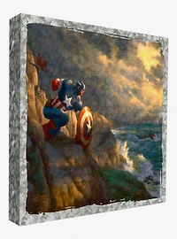 Captain America - Sentinel of Liberty - 14" x 14" Metal Box Art