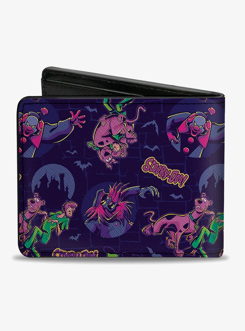 Scooby-Doo Ghost Clowns Bifold Wallet