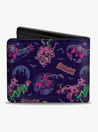 Scooby-Doo Ghost Clowns Bifold Wallet