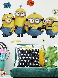 Minions: The Rise of Gru Giant Peel and Stick Wall Decals