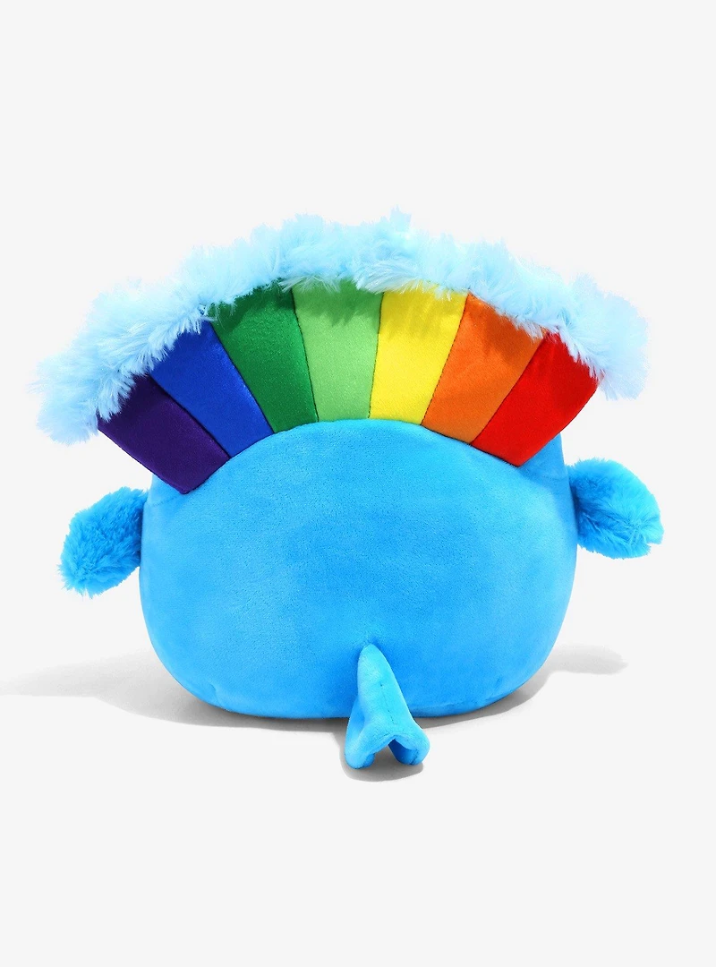Squishmallows Ceba the Rainbow Peacock 8 Inch Plush