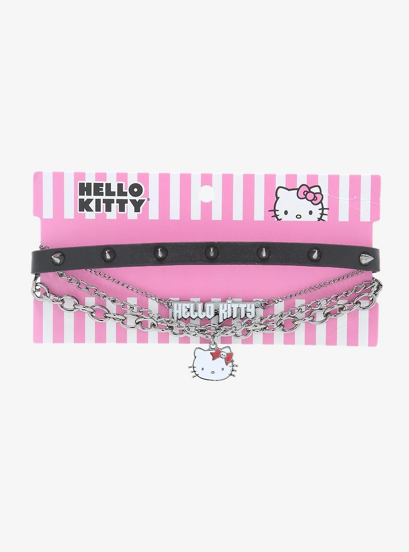 Hello Kitty Spiked Choker