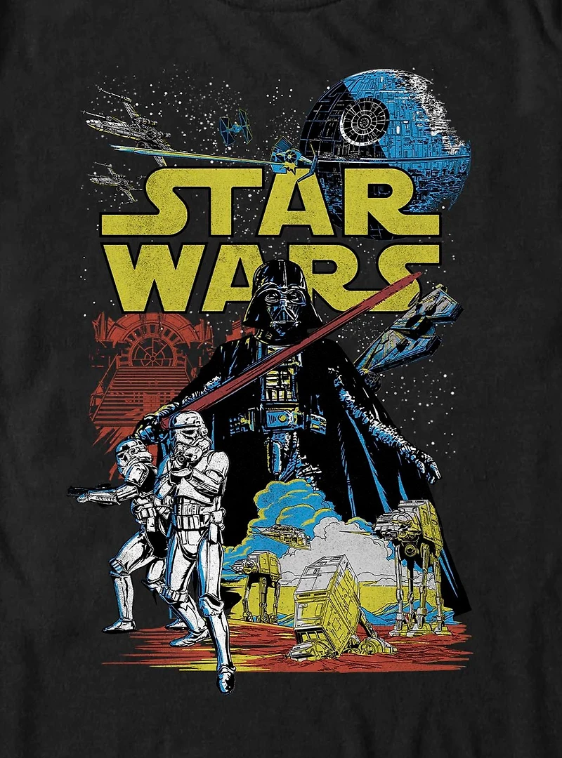 Star Wars Rebel Classic Poster T-Shirt