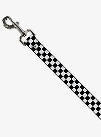 Checker Print Dog Leash