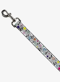 Music Notes Stars Dog Leash
