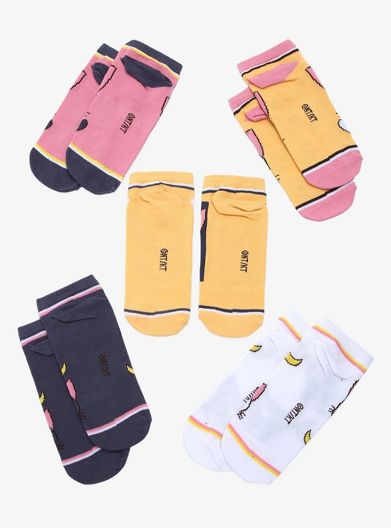 Sailor Moon Chibi Artemis & Luna Character Sock Set - BoxLunch Exclusive