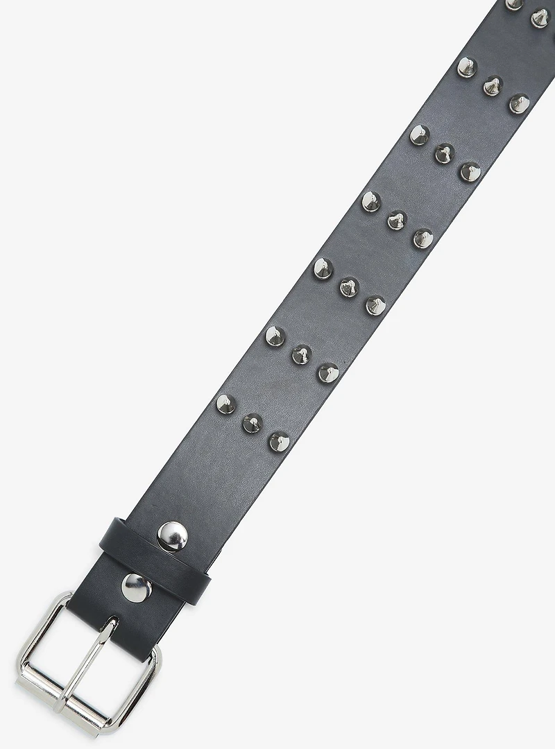 Black Spiked Belt