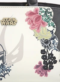 Star Wars The Mandalorian Boba Fett & Mando Floral Handbag - BoxLunch Exclusive