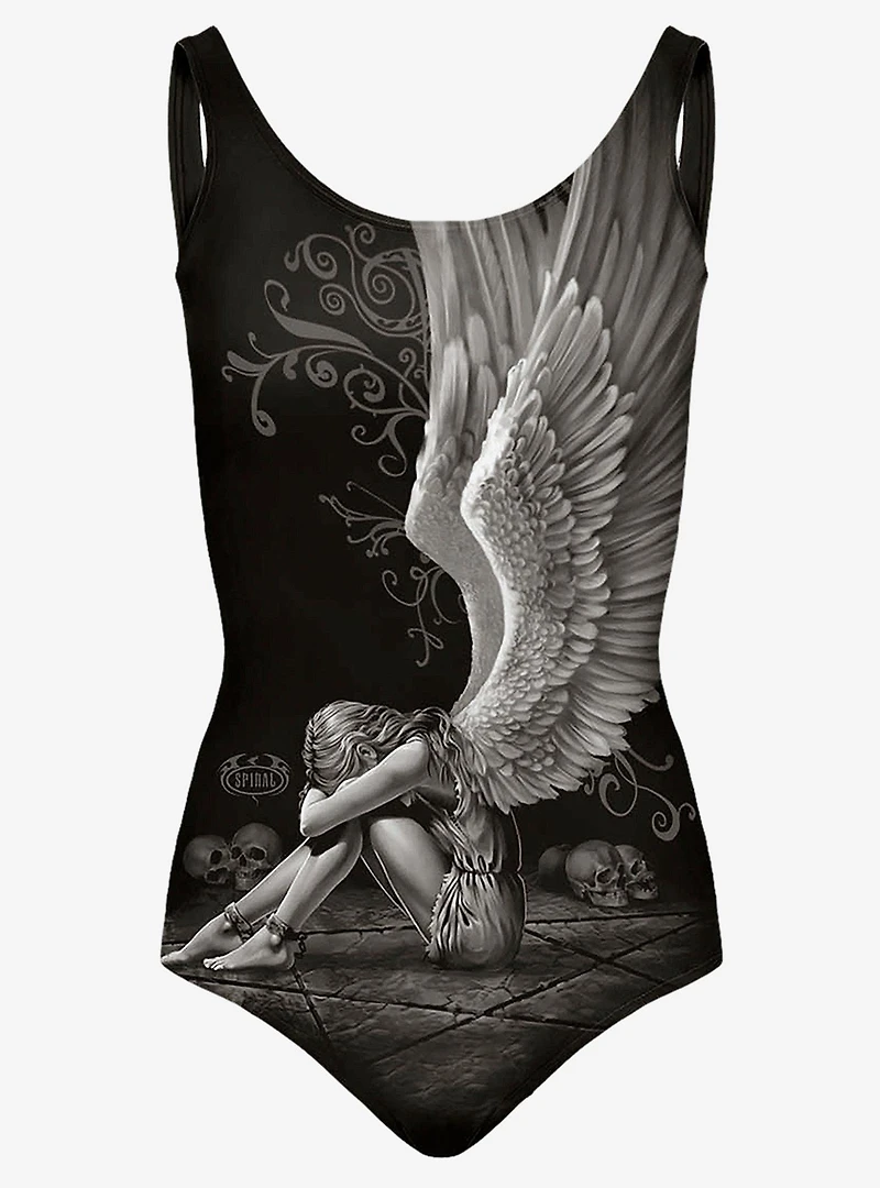 Fallen Angel Scoop Back Swimsuit