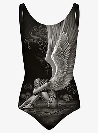 Fallen Angel Scoop Back Swimsuit