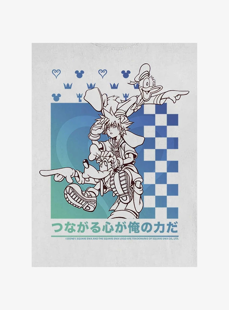 Disney Kingdom Hearts Power Friends Crew Sweatshirt