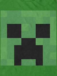Minecraft Creeper Big Face T-Shirt