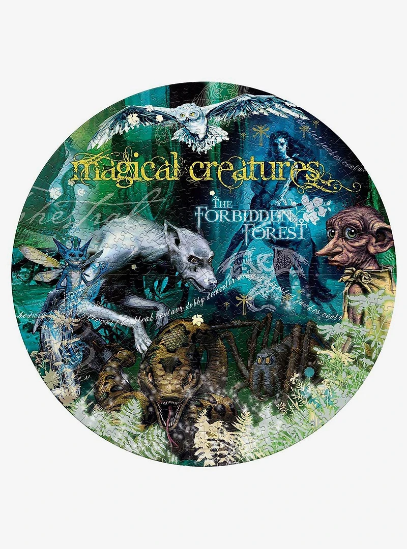 Harry Potter Magical Creatures 500 Piece Puzzle 