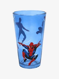 Marvel Spider-Man Swinging Spider-Man Pint Glass - BoxLunch Exclusive