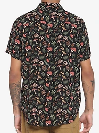 Mushroom Woods Woven Button-Up