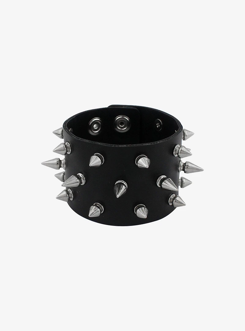 Multi Length Spikes Wrist Cuff