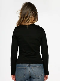 Black Military Jacket