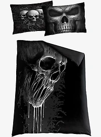 Skull Scroll Single Duvet Bedding Set